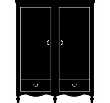 Sticker armoire classique - TenStickers