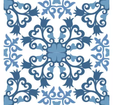 Frise autocollante concept floral élégant - TenStickers