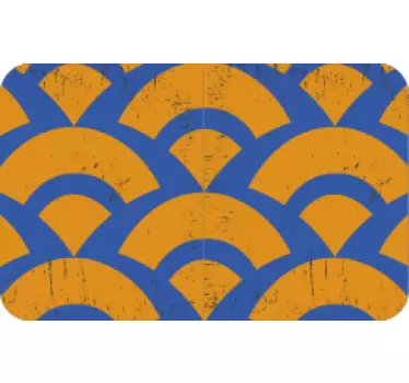 Sticker carte bancaire motif abstrait - TenStickers