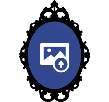 Sticker personnalisé cadre photo - TenStickers