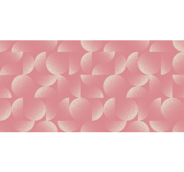Papier adhésif pour meuble semi-cercles pastel - TenStickers