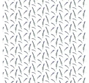 Sticker pour Meuble motif lavande - TenStickers
