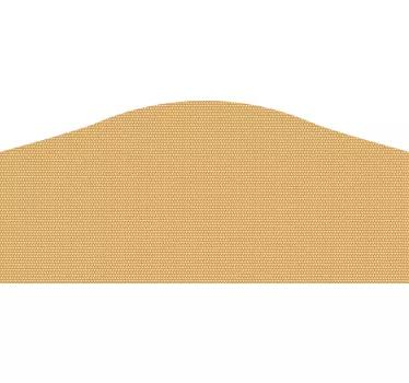Sticker tête de lit en osier - TenStickers