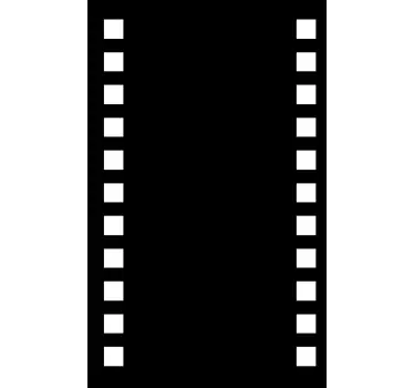 Sticker Mural Ardoise bande cinématographique - TenStickers
