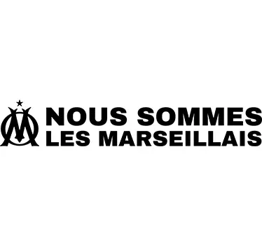 Autocollant voiture Nous sommes les Marseillais - TenStickers