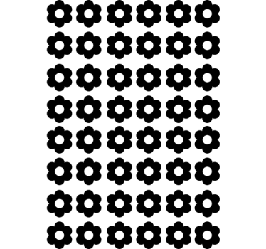 Lot de stickers fleurs - TenStickers