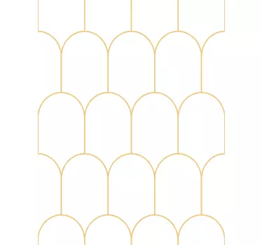 Crédence adhésif avec des motifs d'arceau - TenStickers