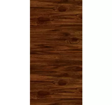 Sticker de porte grain de bois brun - TenStickers