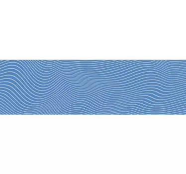 Sticker pour climatiseur ligne abstraites - TenStickers