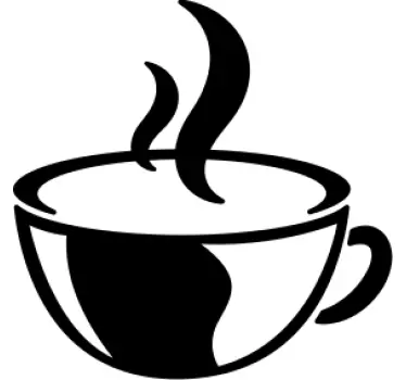 Autocollant boisson tasses de café - TenStickers
