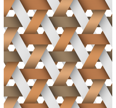 Adhésif meuble bois blanc style scandinave - TenStickers