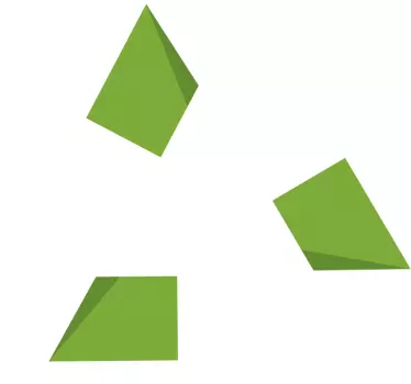 Stickers Dessin symbole recyclage - TenStickers
