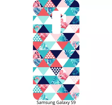 Sticker Samsung Tropical et floral - TenStickers