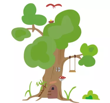 sticker arbre - TenStickers