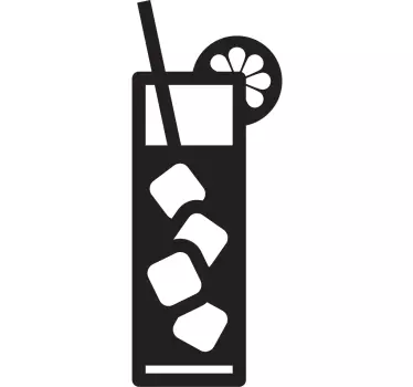 Sticker boisson fraîche - TenStickers