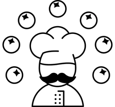 Sticker cuisine avec tomates - TenStickers