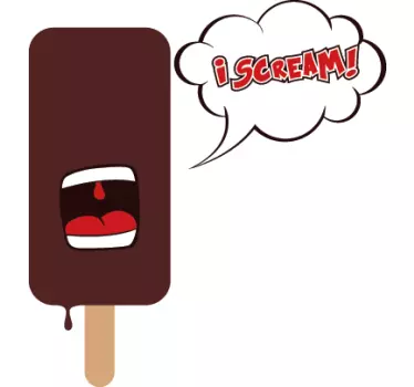Sticker cuisine ice cream - TenStickers