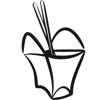 Sticker cuisine nourriture chinoise - TenStickers