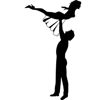 Sticker muraux salon dirty dancing - TenStickers
