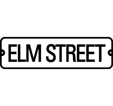 Sticker Elm Street - TenStickers
