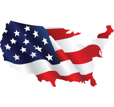 Sticker Etats Unis d'Amérique - TenStickers