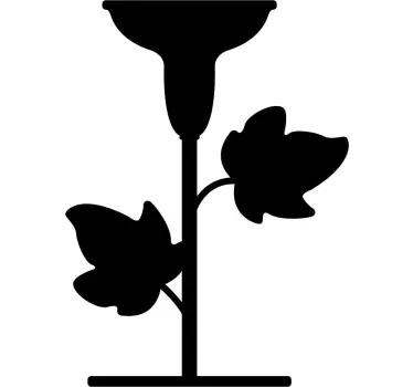 Sticker fleur arrangement de tiges botaniques - TenStickers