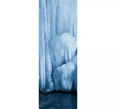 Sticker frigo glacier - TenStickers