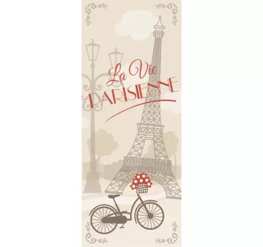 Sticker frigo La Vie Parisienne - TenStickers