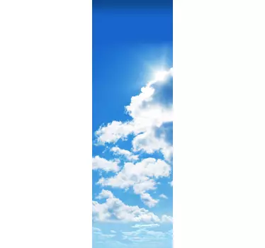 Sticker frigo nuages - TenStickers