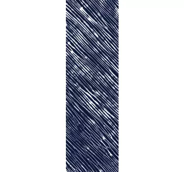 Autocollant frigo shibori - TenStickers