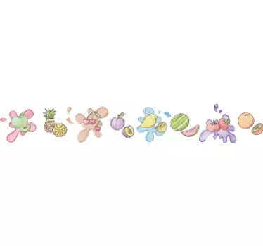 Sticker frise murale cuisine - TenStickers