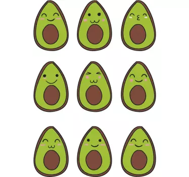 Sticker Maison Avocats heureux - TenStickers