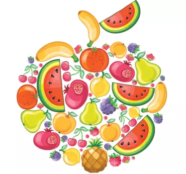 Sticker fruits divers - TenStickers