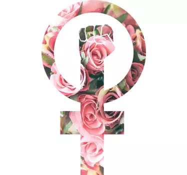 Sticker lutte fémininiste - TenStickers