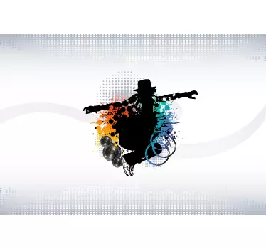 Sticker PC portable street dance - TenStickers