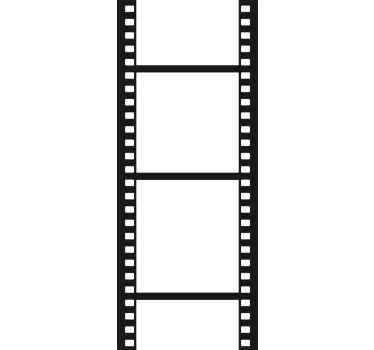Sticker porte pellicule film - TenStickers