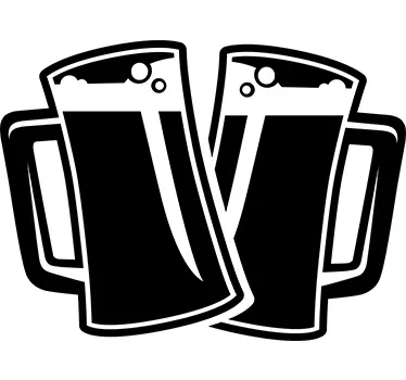 Sticker premium beer - TenStickers