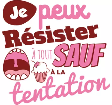 Sticker tentation - TenStickers