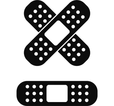 Sticker Tuning Pansement - TenStickers