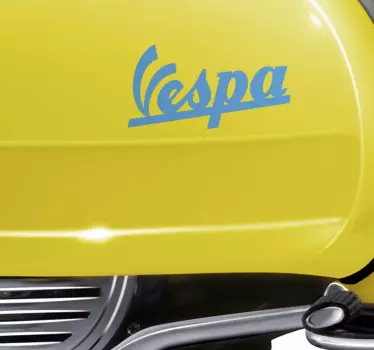 Sticker moto logo Vespa - TenStickers