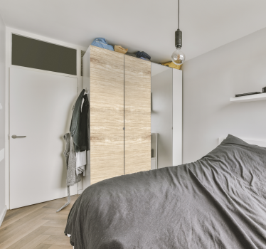 Adhésif meuble effet bois de couleur claire - TenStickers