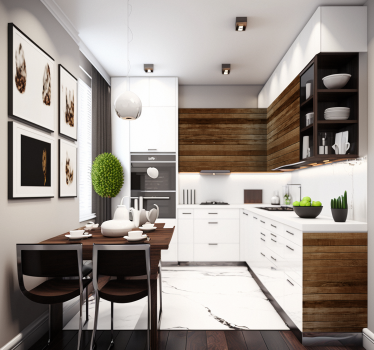 Autocollant pour meuble texture bois - TenStickers