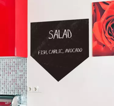 Sticker ardoise menu - TenStickers