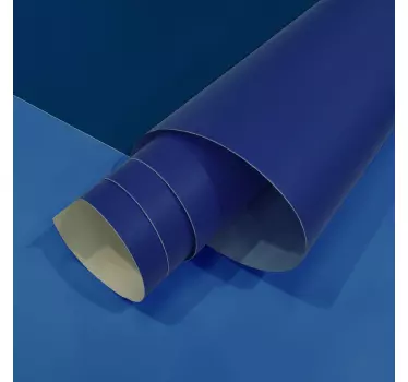 Adhésif meuble couleur bleu foncé - TenStickers