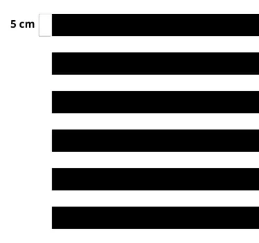 Adhésif meuble lignes horizontales - TenStickers