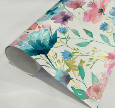 Sticker fleurs sauvages en été - TenStickers