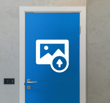 Sticker porte personnalisé - TenStickers