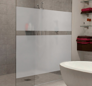 Stickers pour salle de bain- fenêtre vinyle - TenStickers