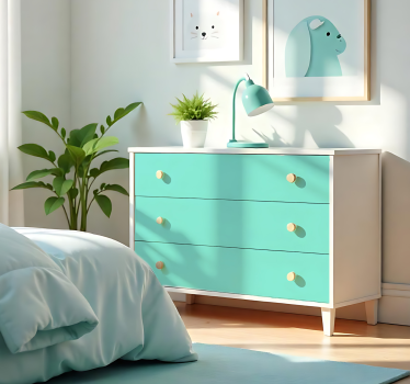 Papier adhésif - Turquoise Clair - TenStickers