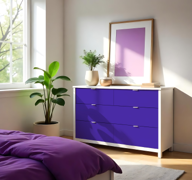 Papier adhésif - Violet Mat - TenStickers